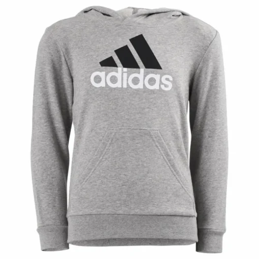 Essentials Two-Colored Big Logo Cotton Hoodie Medium Grey Heather