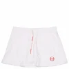 Eva Skort White/red