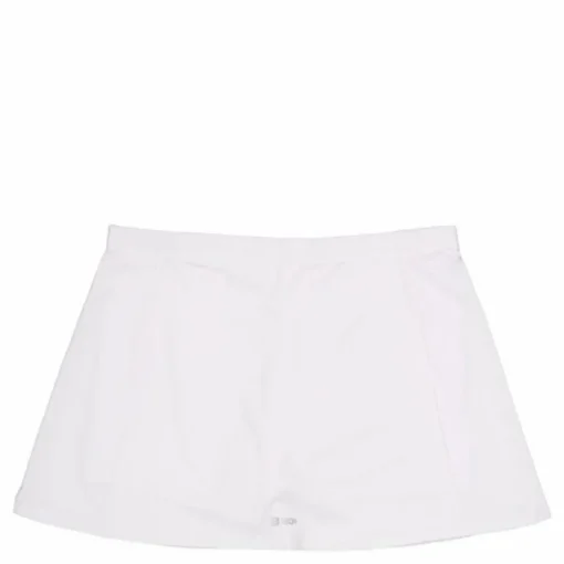 Eva Skort White/red