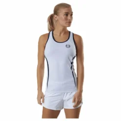 Eva Tank Top Blue/White
