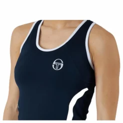 Eva Tank Top Blue/White