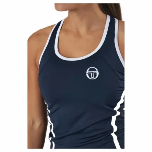Eva Tank Top Navy/white