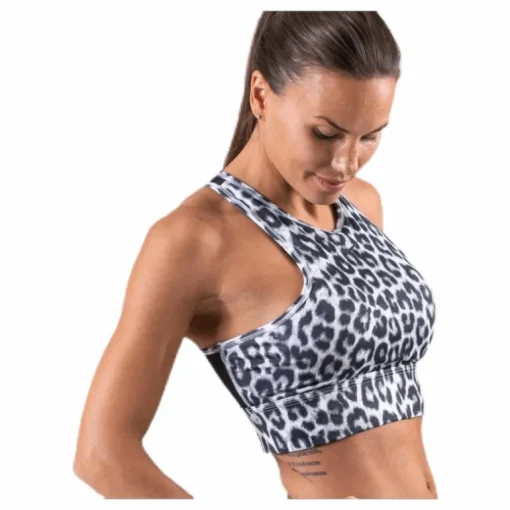 Everything Leopard Bra White/Black