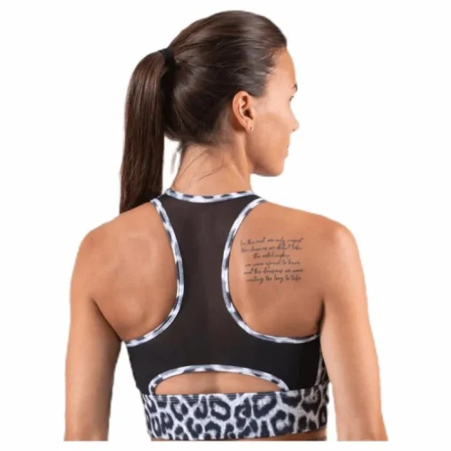 Everything Leopard Bra White/Black