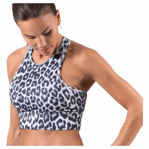 Everything Leopard Bra White/Black