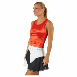 Evy Tank Top Red Metallic