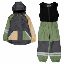 Fagerhult Rain Set, Fleece Anth/green