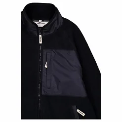 Farhult Pile Patch Jacket Black
