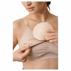 Fast Food T-shirt bra Beige