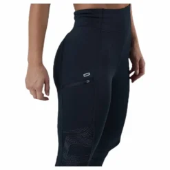 Fast Lane Winter Tights Black/Silver