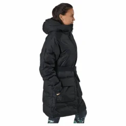 Faun Padded Parka W Black