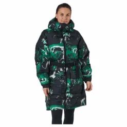 Faun Padded Parka W Multi-sap