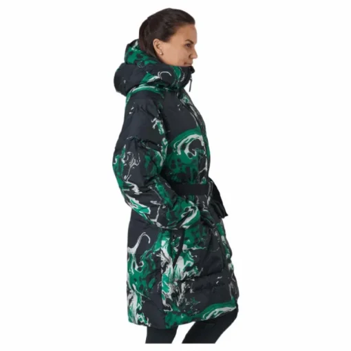 Faun Padded Parka W Multi-sap