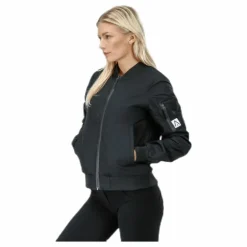 Fay Bomber Black