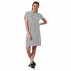 Fiona Tee Dress Blue/White
