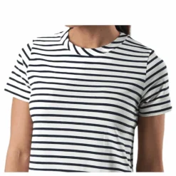 Fiona Tee Dress Blue/White
