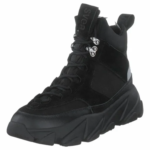 Fire Sneaker Boots Black