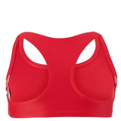 Fitness 3 Stripes Bikini Girls Vivid Red / White