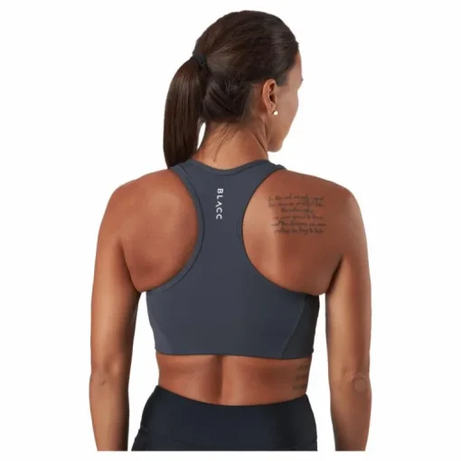 Fixed High Support Bra Black / Grey