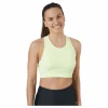 Fixed High Support Bra Green