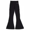 Flare Cargo Leggins Black Beauty