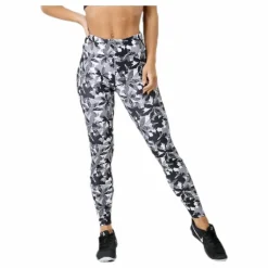 Flattering AOP Tights Grey
