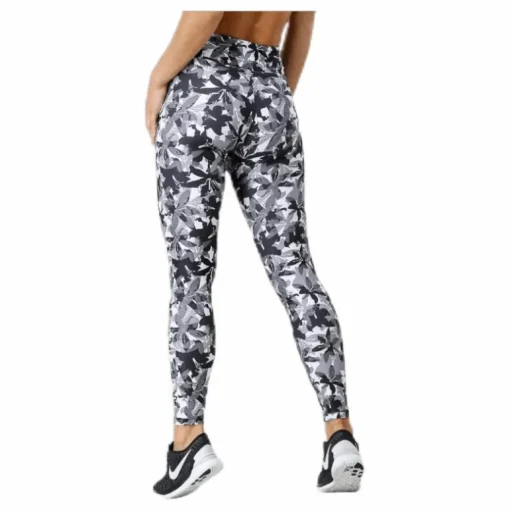 Flattering AOP Tights Grey