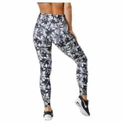 Flattering AOP Tights Grey