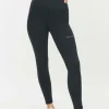 Flattering Curved High Waist T Black