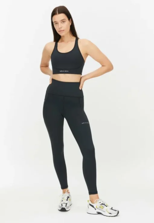 Flattering Curved High Waist T Black