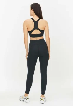 Flattering Curved High Waist T Black