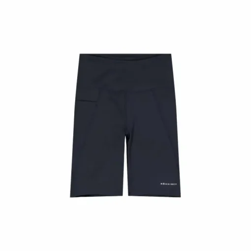 Flattering High Waist Bike Tig Black