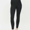 Flattering High Waist Tights Black