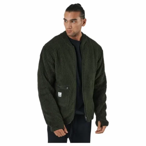 Fleece Jacket Army Green