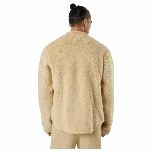 Fleece Jacket Beige