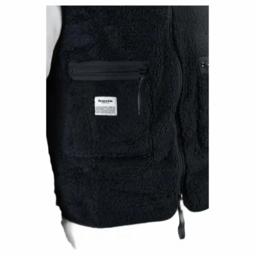 Fleece Vest Black