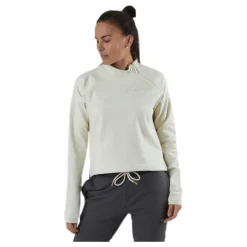 Flew Short Sweatshirt White/Grey