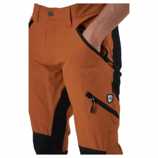 Flexi Pants Orange/Red