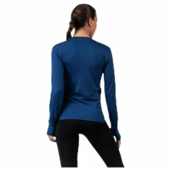 Flora Merino LS Blue