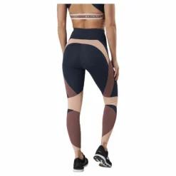Flow Blocked Tights Blue/Purple