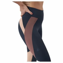 Flow Blocked Tights Blue/Purple
