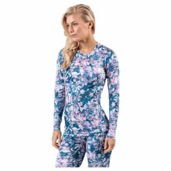 Forget-Me-Not Printed L/S Tee Patterned