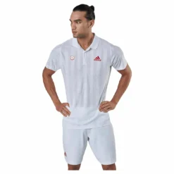 Freelift Polo Engineered White/Red