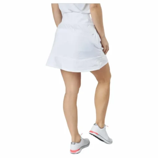 Frill Skort White