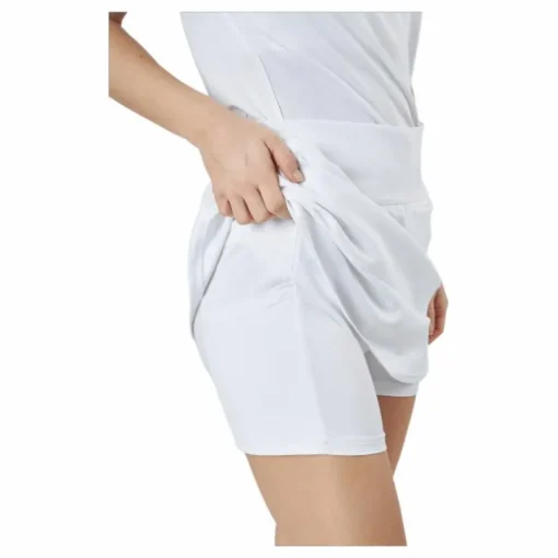 Frill Skort White