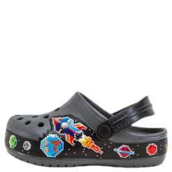 Fun Lab Galactic Clog Kids Grey