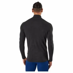 Geo Merino Wool Halfzip Dgrey