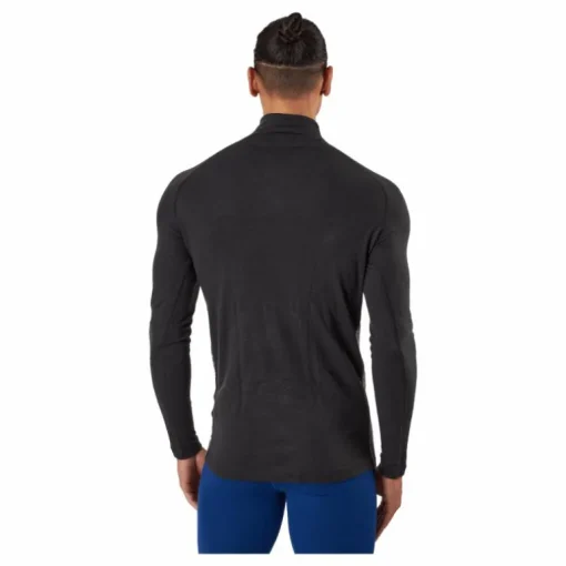 Geo Merino Wool Halfzip Dgrey