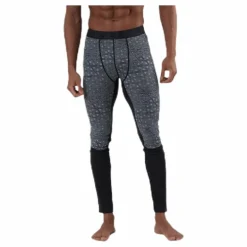 Geo Merino Wool Pants Grey