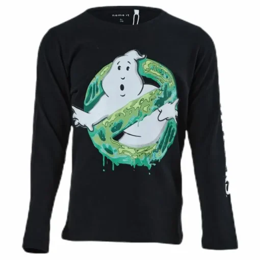 Ghostbusters Villi Ls Top Black
